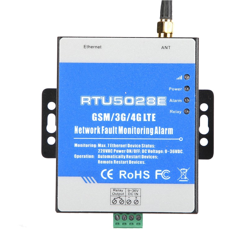 RTU5028E GSM Power Failure Alarm Status Monitoring Circuit Fault Network