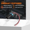 GoaMotors Back Up Light Plug Connector with Wire Fit for