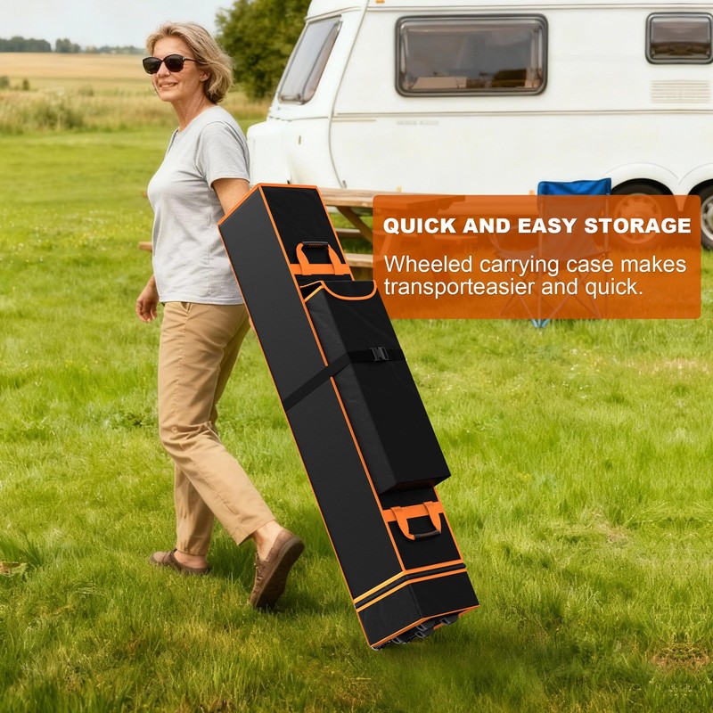 10 x 10 x 62 inch Canopy Tent Storage Bag
