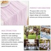 Nialnant 6 Pack Lavender Table Runner for Wedding, Lilac Cheesecloth