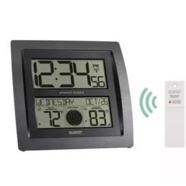 La Crosse Technology Curved Digital Atomic Wall Clock