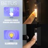 Betus LED Lighted Doorbell Button - Classic Rectangular Wall Mounted