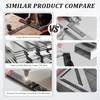 4-in-1 Drilling Positioning Jig, 35cm/14inch Multifunctional T Square Adjustable Angle