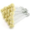 HJTOOK 30PCS Wool Daubers Wool Balls 12.8cm Wool Dye Scrubber