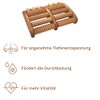 Croll & Denecke foot massage roller, made from wood -