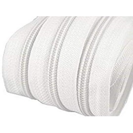 EU Continuous Zip / 10 m 3 mm / 30 101 Spiral Zip White
