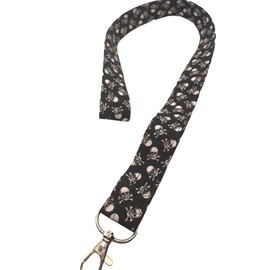 Skull Pirate Lanyard ID Badge Key Keeper Keychain Camera Strap Teacher