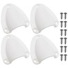 LT Easiyl 4Pcs Marine Wire Cable Vent Cover Nylon Vent