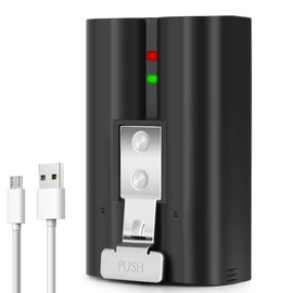 HaiNXC 6040mAh Rechargeable Battery Compatible with Ring-Video Doorbell 2/3/4, Video Doorbell 3 Plus, Stick Up Cam (2nd & 3rd Gen) and Spotlight Cam 1 Pack