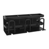 Toothbrush Holder Space Aluminum Rust Prevention Black Toothbrush Storage Rack