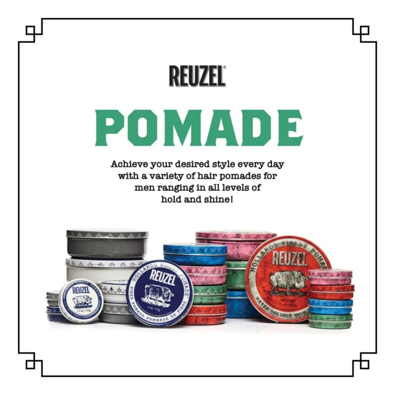 Reuzel Concrete Hold Cera Pomada Cabello Hombre Matte 95g