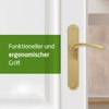Amig - Set of Two Crank Handles Oval Steel Plate