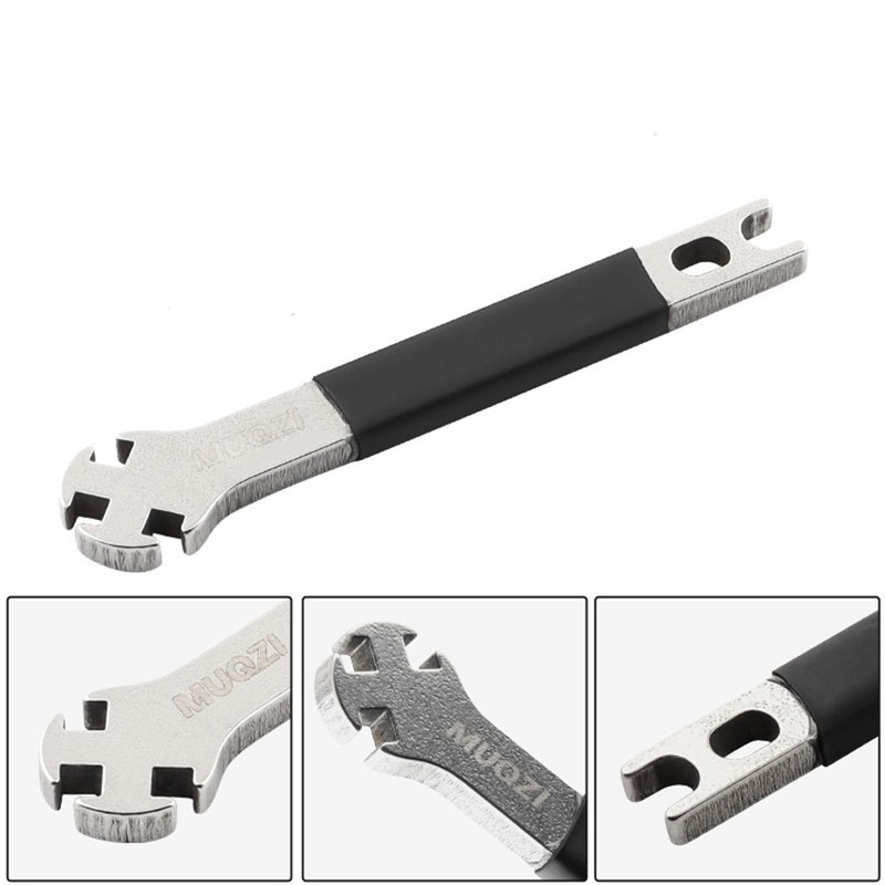 Sanmum Bicycle Spoke Spanner, Bicycle Spokes Wrench 3.2/3.3/3.4 mm Bicycle