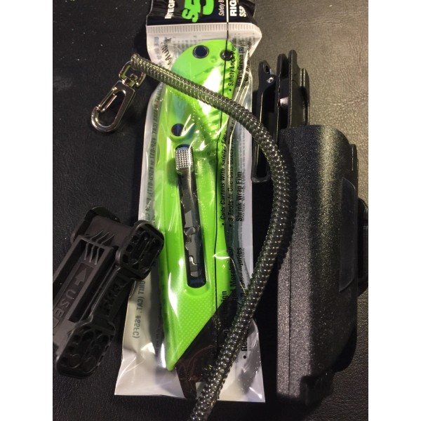 PACIFIC Handy S5R SAFETY UTILITY BOX CUTTER KNIFE With Holster