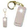Ultrathin Personal Alarm Rainproof Ultra-Lightweight (0.8 oz) Bulky-Free Keychain Siren