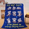 Koala Blanket Cute Koala Fleece Throw Blanket Fuzzy Plush Super