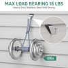 MUAKIOY Vinyl Siding Clips Hooks (20 Pack), Heavy Duty No-Drill