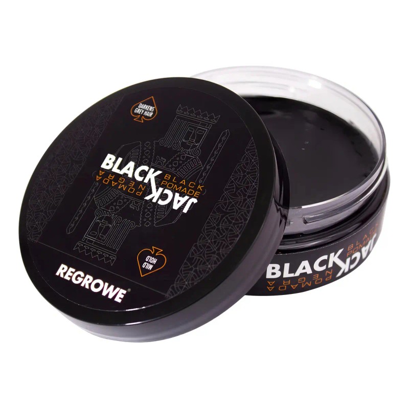 Pomada Matizadora de Canas Regrowe Black Jack para Barba y