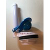 Three inch Flapper Valve Assembly with a Blue solid Silicone