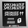 Stickersland® Sticker Set Compatible with Frame MTB Mountain Bike and