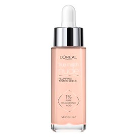L'Oréal Paris True Match Sérum Rellenador con Color, Base de Maquillaje en Sérum con Ácido Hialurónico, Tono 1-2 Rosy Light, 30ml