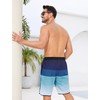 SILKWORLD Mens Bathing Suit Quick Dry Summer Swim Trunks Beach