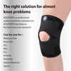 Knee Brace with Side Stabilizers for Knee Pain, Adjustable Knee