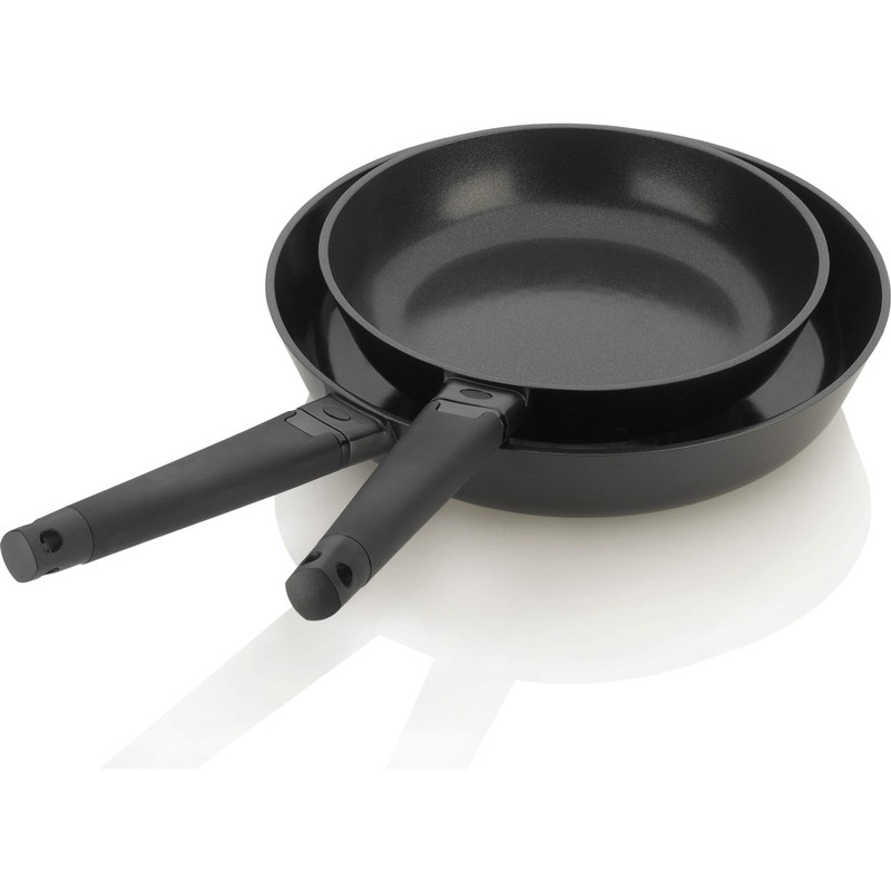 ZAVOR Noir 10 & 12 Inch Skillet Set - Premium