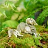 OVKGL Three Elephants Resin Garden Ornaments Elephant Elephant Small Elephant
