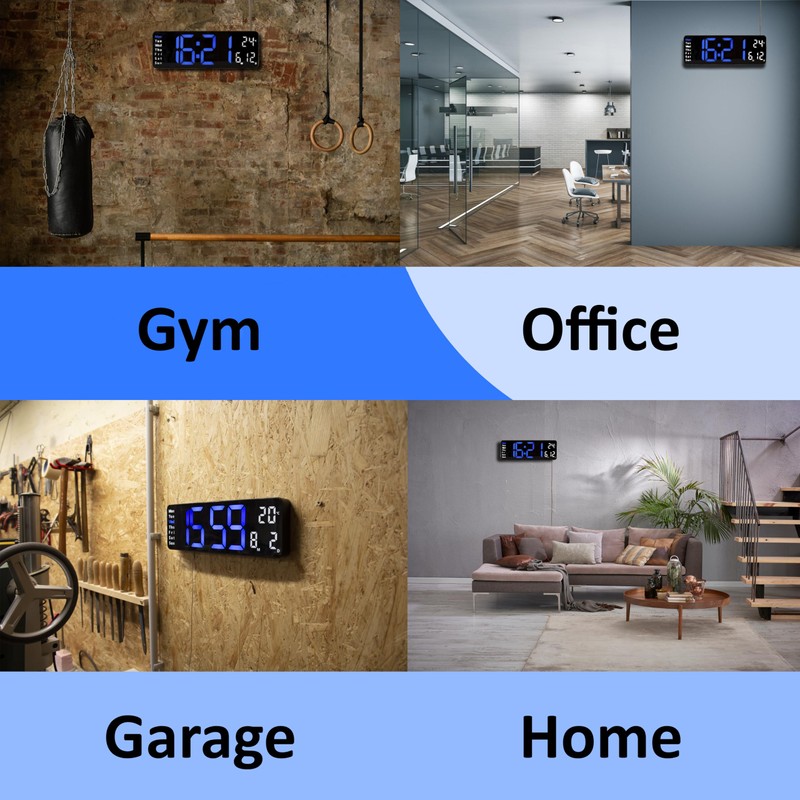 Opis Technology Opis Clock 1 XL Blue & White: The
