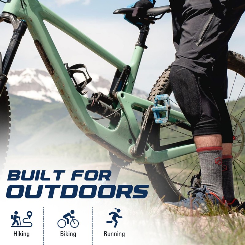 CloudLine - Merino Wool Hiking Socks for Men & Women