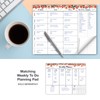 Global Printed Products 8.5" x 11" Horizontal Meal Planning Pad,