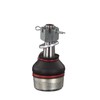 febi bilstein 12905 Spurstangenendstück mit Kronenmutter und Splint , 1