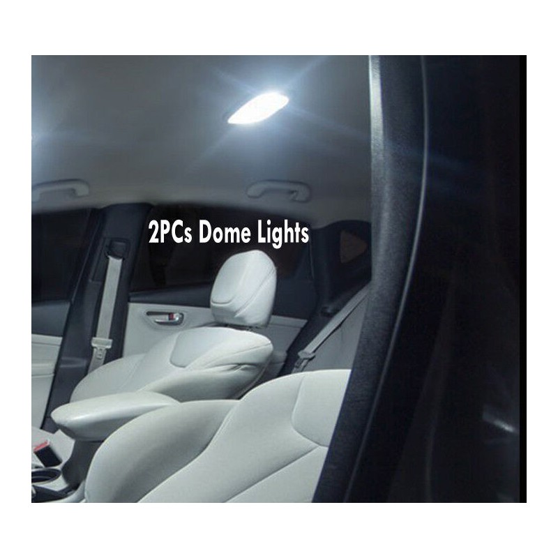 Mr. Brighton 12Pc Super White Interior LED Light Bulb Kit