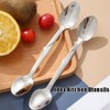Ouliget Double End Grapefruit Spoons,Stainless Steel Fruit Spoon Utensil Set,Serrated