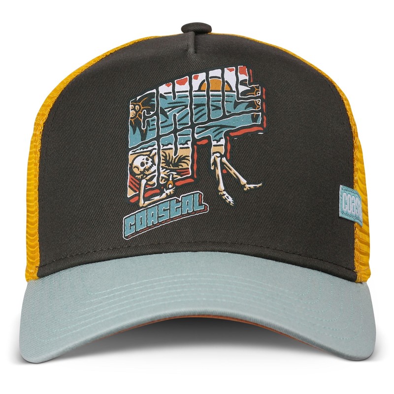 Coastal - Chill Out (Olive/Turquoise) - Trucker Cap Mesh Cap