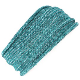 GURU SHOP Magic Hairband, Dread Wrap, Tube Scarf, Headband, Petrol, Men/Women, Cotton