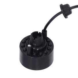 Fockety Reptile Fogger, Reptile Humidifiers with LED Colorful Lights, Reptile Mister for Amphibians Terrariums, Automatic Terrarium Fogger for Beared Dragon Lizard Gecko Snake Tortoise