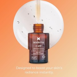 SESDERMA C-VIT Serum Facial Vitamina C Suero Hidratante Anti Edad Anti Manchas Tonificador y Reafirmante 30 ml