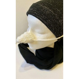 White Plain Nose Warmer Birthday/Secret Santa/Stocking Gift Idea.