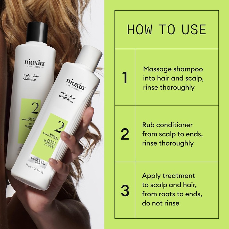Nioxin Kit de sistema de cuidado, kit de cuidado del
