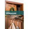 4smile Door Hooks for Hanging, Set of 10, Stainless Steel