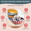 Annovero 10 Oz Ice Cream Bowls - Small Bowl for