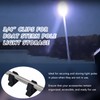 UPTTHOW 6Pcs Rubber Pole Light Storage Clips for Boat to