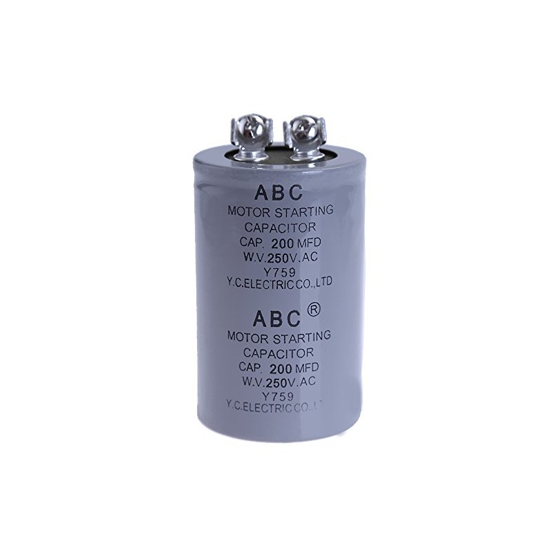 CD60A 200uF 200MFD 250VAC Motor Starting Capacitor ABC 250 VAC