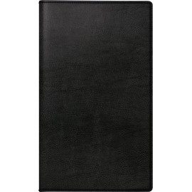 rido/idé Monthly Calendar Model TM 12 2024 2 Pages = 1 Month Sheet Size 8.7 x 15.3 cm Black