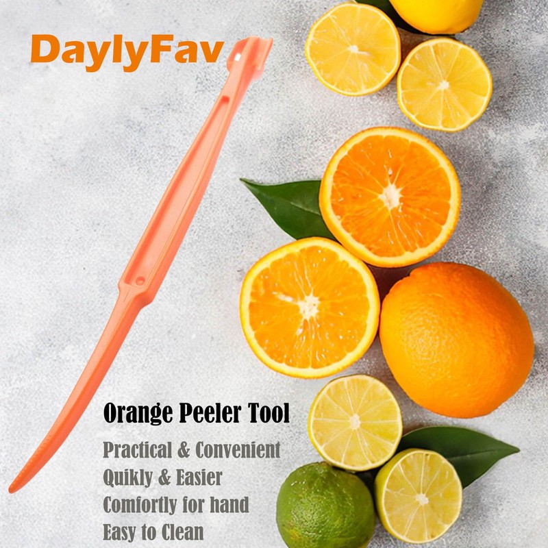 DaylyFav Orange Peelers Cirtus Peels Remover Tool, Citrus Peeler for