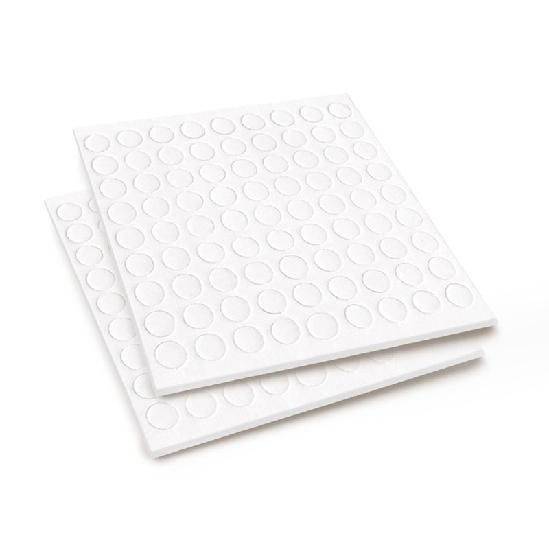 Forever in Time PD103 Round Dual-Adhesive Foam Mounts, 0.4in, 162Pc