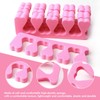 ToeSeparators 50PCS,Soft Sponge Nail Toe Separator Divider, for Household Use,