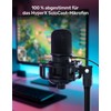 2025 Upgrade SoloCast Shock Mount, Professional Microphone Spider Mount with
